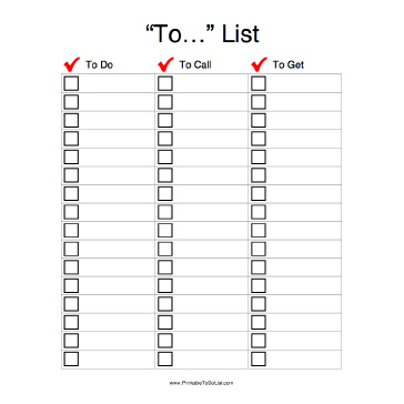 Enterprising image regarding free printable to do lists to get organized Unusual image throughout free printable to do lists to get organized