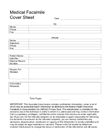 Fax Cover Sheets - QwickStep fax cover page. Fax Cover Sheets - QwickStep