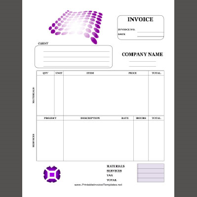printable billing statement