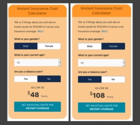 Critical illness cost calculator