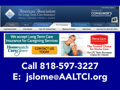 Home care assistance banner ads allowed on www.aaltci.org