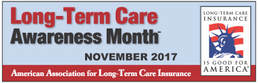 Long-term care awareness month logo for 2017