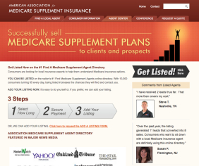 Find local Medicare Supplement agents at www.medicaresupp.org