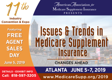 2019 Medicare Supplement insurance industry conference, June 5-7, Atlanta