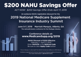 Medicare Supplement insurance ad campaign promotes 2019 Medigap Summit