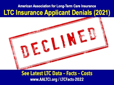 Long Term care Insurance Applicant Declines