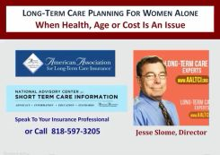 long term care insurance planning for single women explored in new video