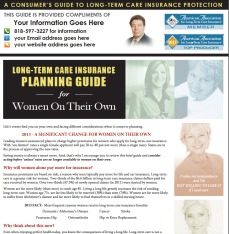 consumer guide for long term care insurance