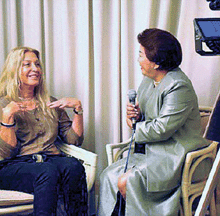 Vassula Ryden, Author of Heaven is Real, But So Is Hell, Interviewed in the Philippines During One of Her Pilgrimages