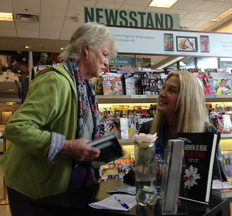 Vassula Ryden Signing Heaven is Real at Barnes & Noble, Manhattan Beach, California