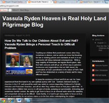 Holy Land Pilgrims Can Contribute to Vassula Ryden Heaven is Real Holy Land Pilgrimage Blog