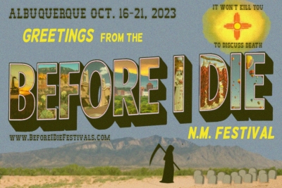 Before I Die New Mexico Festival Postcard