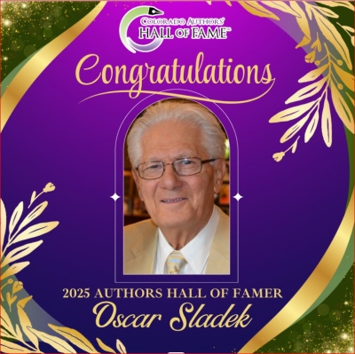 Holocaust Survivor Oscar “Osi” Sladek to be Inducted into the Colorado Author’s Hall of Fame in September