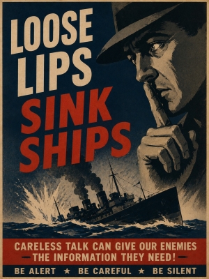 News Council -- Public Service Ads -- Loose Lips Sink Ships