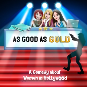 Logo for Stage Play "As Good As Gold"