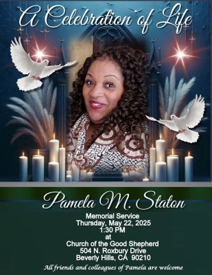 Pamela M. Staton: Acclaimed Casting Director and Independent Producer Has Died