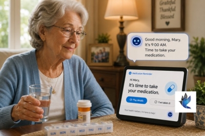 AI is helping older adults remain at home.