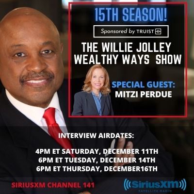 Mitzi Perdue on Dr. Willie Jolley’s Wealthy Ways Show