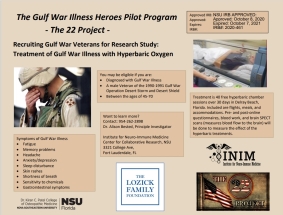 Gulf War Illness HBOT Study