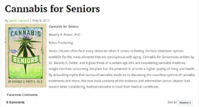 Cannabis for Seniors Book Review in Culture Magazine Written by Jacob Cannon