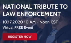 National Tribute to Law Enforcement free virtual event on Oct 17 2020