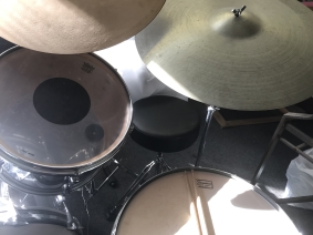 I worked with a prop comic who used a snare drum as his prop
