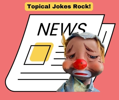 Writing humor from news stories  is fast and fun!