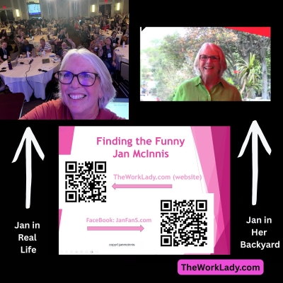Jan spoke both in-person and virtual within 20 hours last week