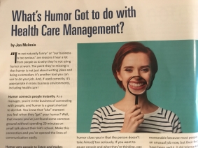 humor in healthcare is important