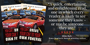 ‘You Can’t Drive Your Car to Your  Own Funeral’ now an Amazon #1 Bestselling Book