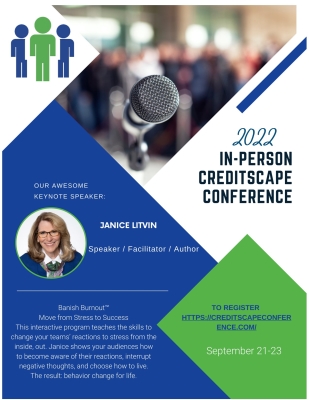 Janice Litvin, Keynote Speaker, CreditScape Conference