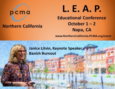 Janice Litvin Keynoter for PCMA Leap Conference