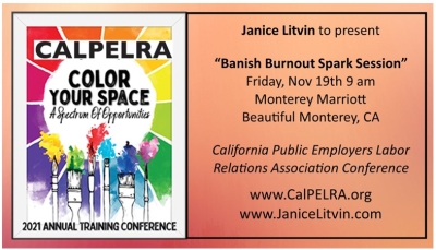 Janice Litvin to Speak at Cal Pelra Conference