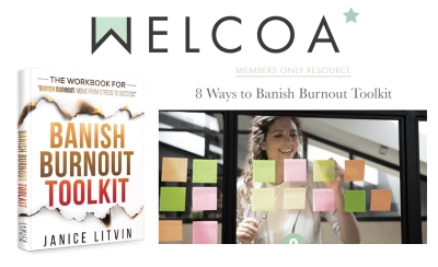 Welcoa Accepts Banish Burnout Toolkit into Member Library