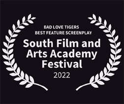 Kevin Schewe’s ‘Bad Love Tigers’ Wins BEST FEATURE SCREENPLAY Award at South Film & Arts Academy Festival in Chili