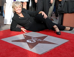 Author Judi Hollis and Her Star