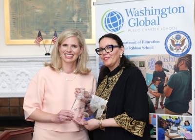 CEO & Co-Founder Elizabeth Torres & Tunisian Ambassador Hanene Tajouri Bessassi