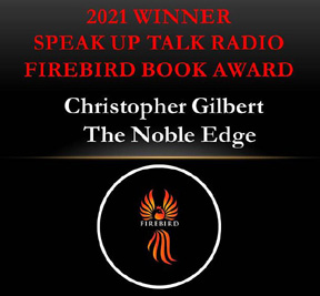 ‘The Noble Edge’ Wins  2021 Speak Up Talk Radio Firebird Book Award in Business/Motivational Category