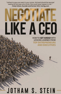 Jotham S. Stein, Author of ‘Negotiate Like a CEO,’ Featured  on the ‘The Good News Radio Show’ with Angie Austin