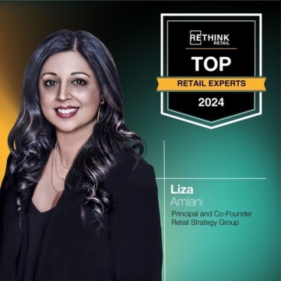 RETHINK Retail Recognizes Liza Amlani as one of the Top Retail Experts of 2024!