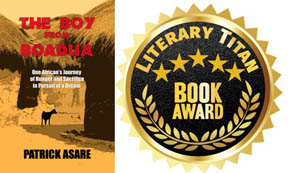 The Boy from Boadua Wins Literary Titan Gold Book Award