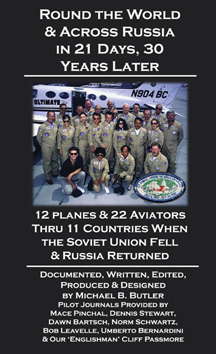 Soon to be Released ‘1992 World Flight Over Russia’ Book Documents Historic Aviation Event After Collapse of Soviet Union