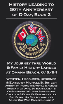 Book Centered on 50th D-Day & WWII, Mixed with World & Family History, Released on Amazon Easter Sunday in Print & Kindle