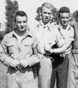Pat Murphy, middle, Gifted Michael B. Butler the Pass Which Changed His Life