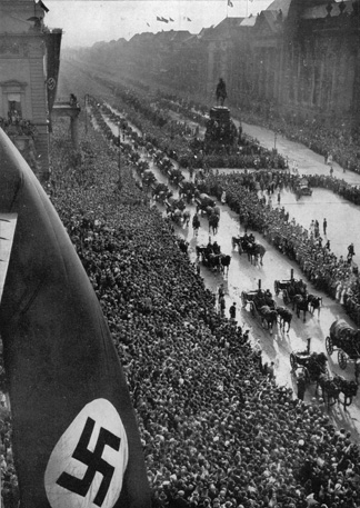 1940 Campaign Victory Parade by Heinrich Hoffmann