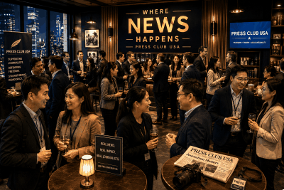 Where Journalists Meet & Network -- Press Club USA