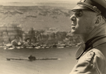 Early 1941, Rommel in North Africa with U-Boat in Background