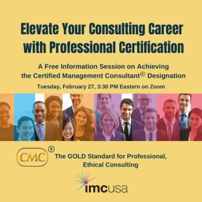Consultants Boost Credibility, Success with Professional Certification