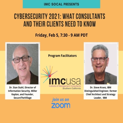 Feb. 5 2021 Online Cybersecurity Program for Consultants