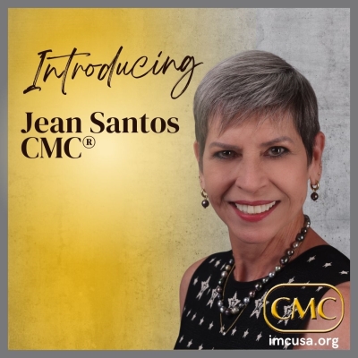 Jean Santos Awarded Certified Management Consultant Designation